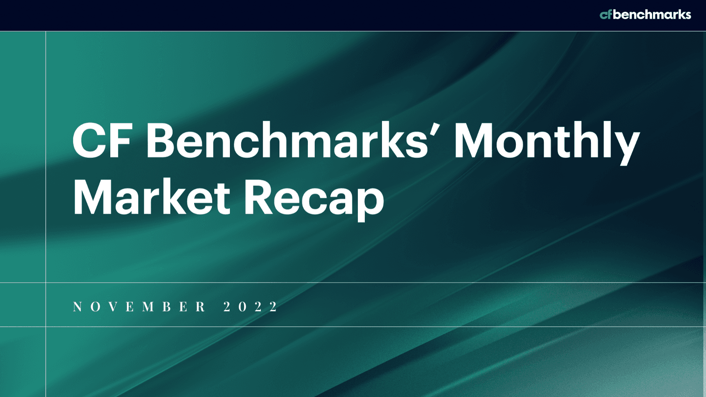 CF Benchmarks Monthly Market Recap